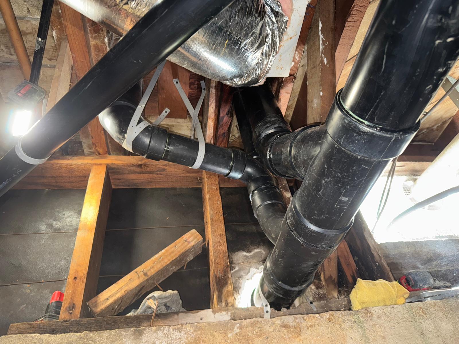 Sewer Pipe Replacement Under Crawlspace – Kenmore Ave, Los Angeles, CA 90027
