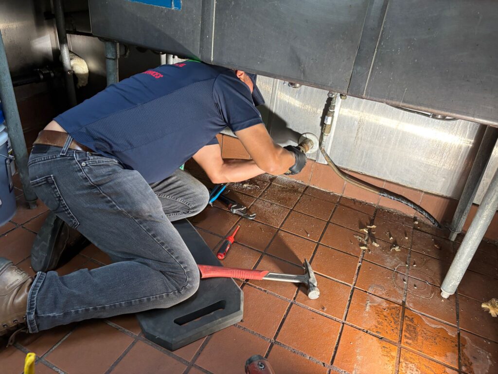 Drain Pipe Replacement - 707 N Stanley Ave Los Angeles, CA 90046