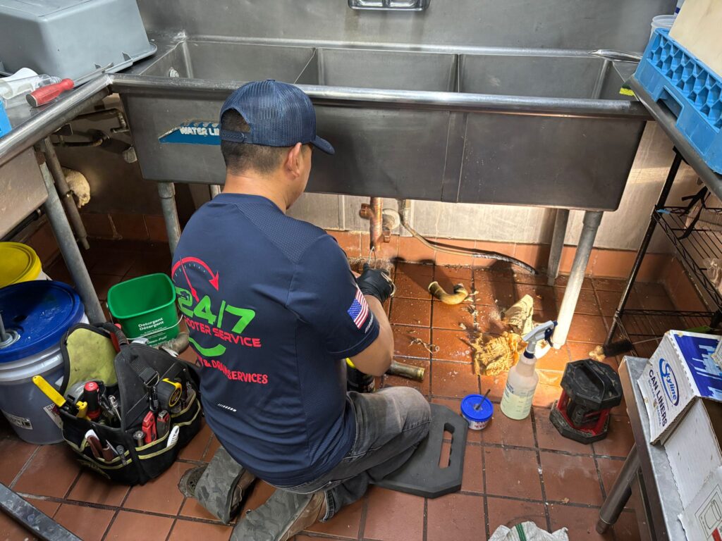 Drain Pipe Replacement - 707 N Stanley Ave Los Angeles, CA 90046